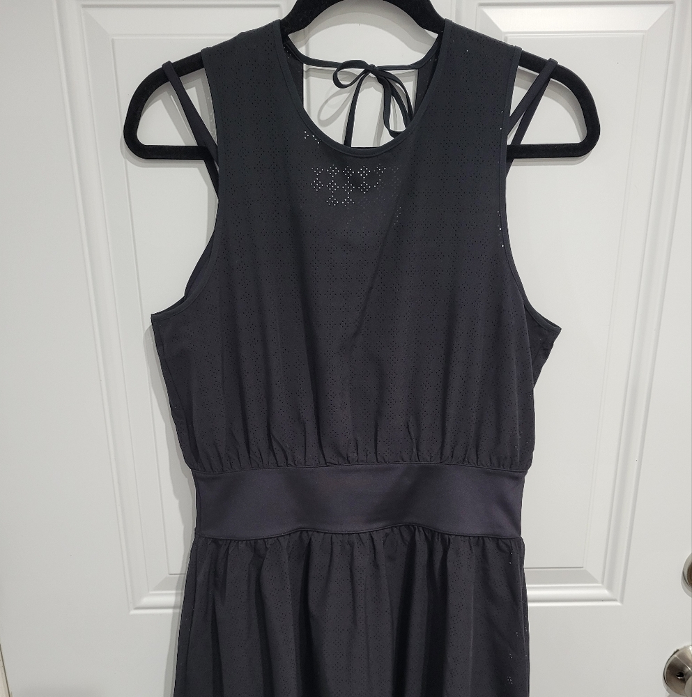 Under Armour Black Athletic Plunge Neck Sundress - Picture 4 of 16